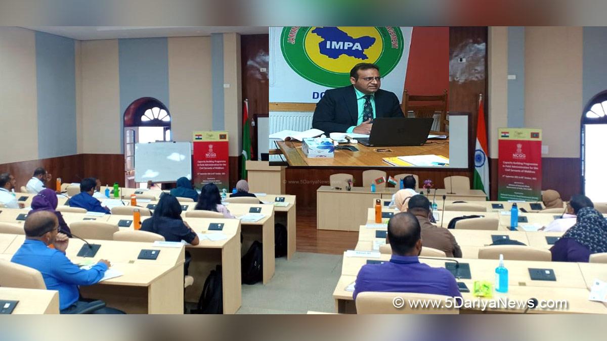 Saurabh Bhagat, Sourabh Bhagat, IMPARD, Kashmir, Jammu And Kashmir, Jammu & Kashmir, J&K Institute of Management Public Administration and Rural Development, LBSNAA