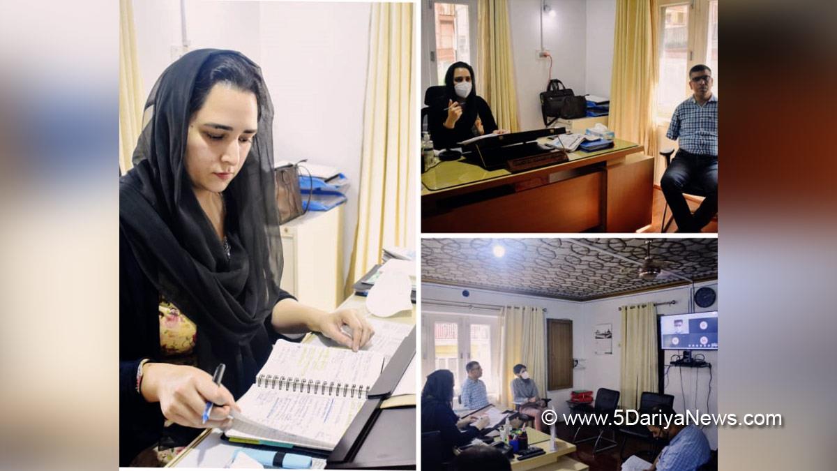  Dr. Syed Sehrish Asgar, Mission Director Jammu & Kashmir Rural Livelihoods Mission, JKRLM, Srinagar, Kashmir, Jammu And Kashmir, Jammu & Kashmir