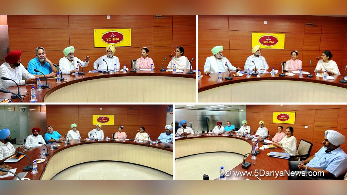 Sukhjinder Singh Randhawa, Congress, Punjab Government, Government of Punjab, Punjab Congress, Bharatmala Project, Aruna Chaudhary, Rana Gurjeet Singh