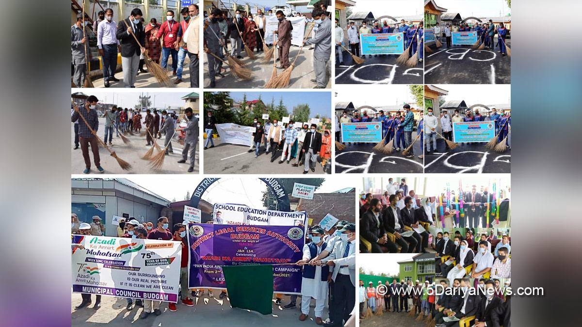 Judiciary, Jammu And Kashmir, Jammu & Kashmir, District Legal Services Authority, DLSA Srinagar, Noor Mohammad Mir, Gandhi Jayanti, Mohammad Akram Chowdhary, Srinagar