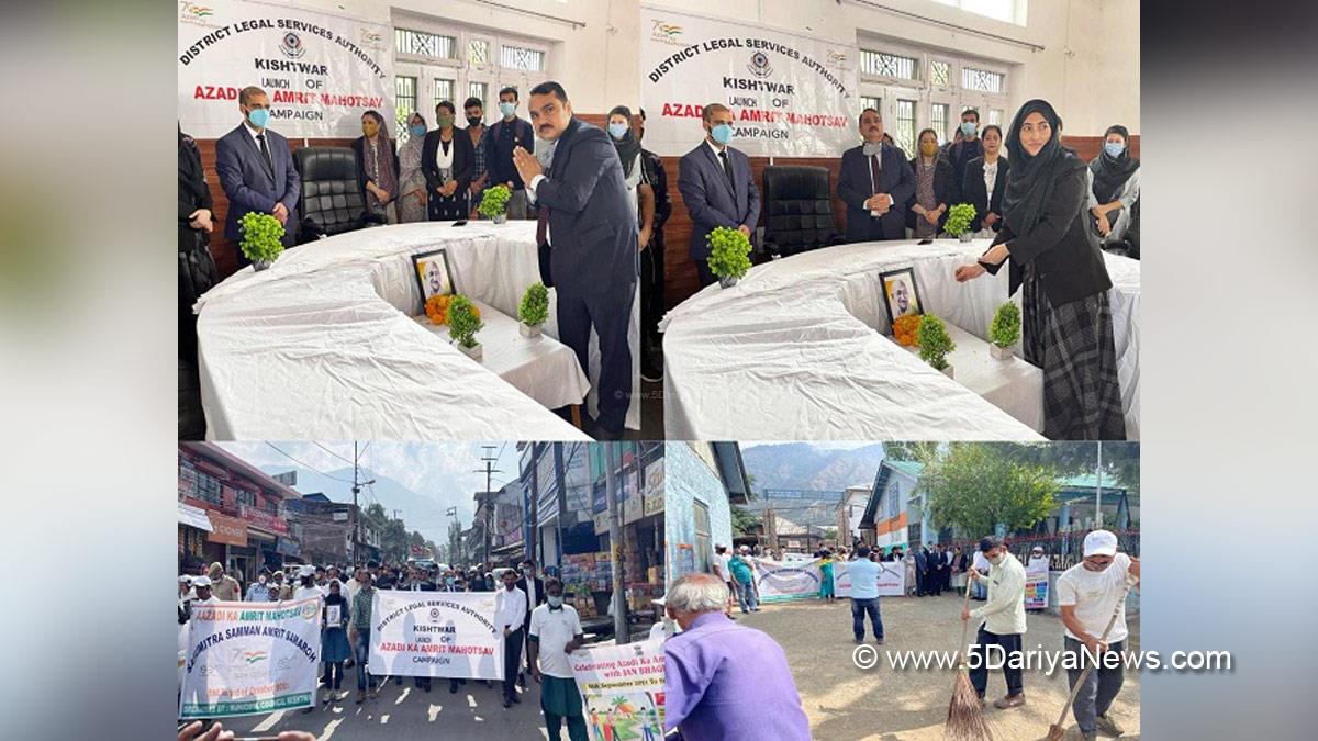 District Legal Services Authority Kishtwar, DLSA Kishtwar, Azadi ka Amrit Mahotsav, Gandhi Jayanti, Mahatma Gandhi, Kishtwar