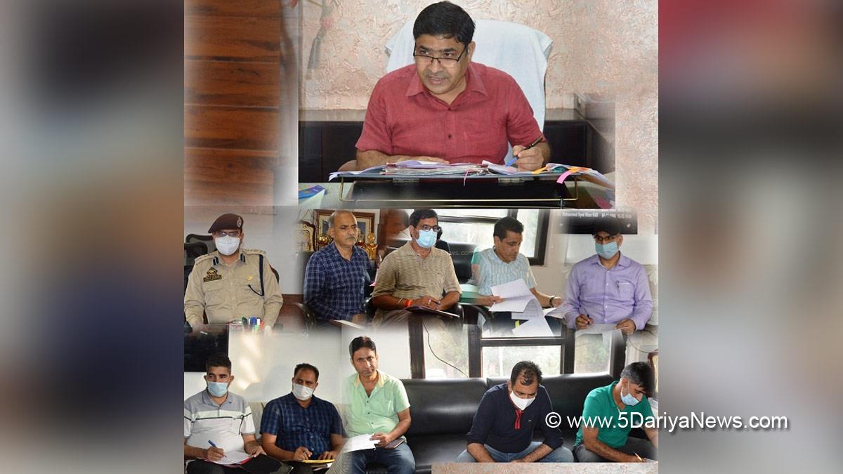 Deputy Commissioner Poonch, Inder Jeet, Poonch,  Kashmir, Jammu And Kashmir, Jammu & Kashmir, District Level Task Force Committee, DTFC