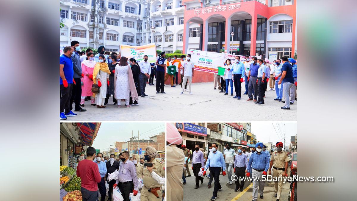 Say no to Plastic, Plastic Free Barnala Drive, District Legal Services Authority Barnala, Barjinder Pal Singh, Barnala, Virinder Aggarwal