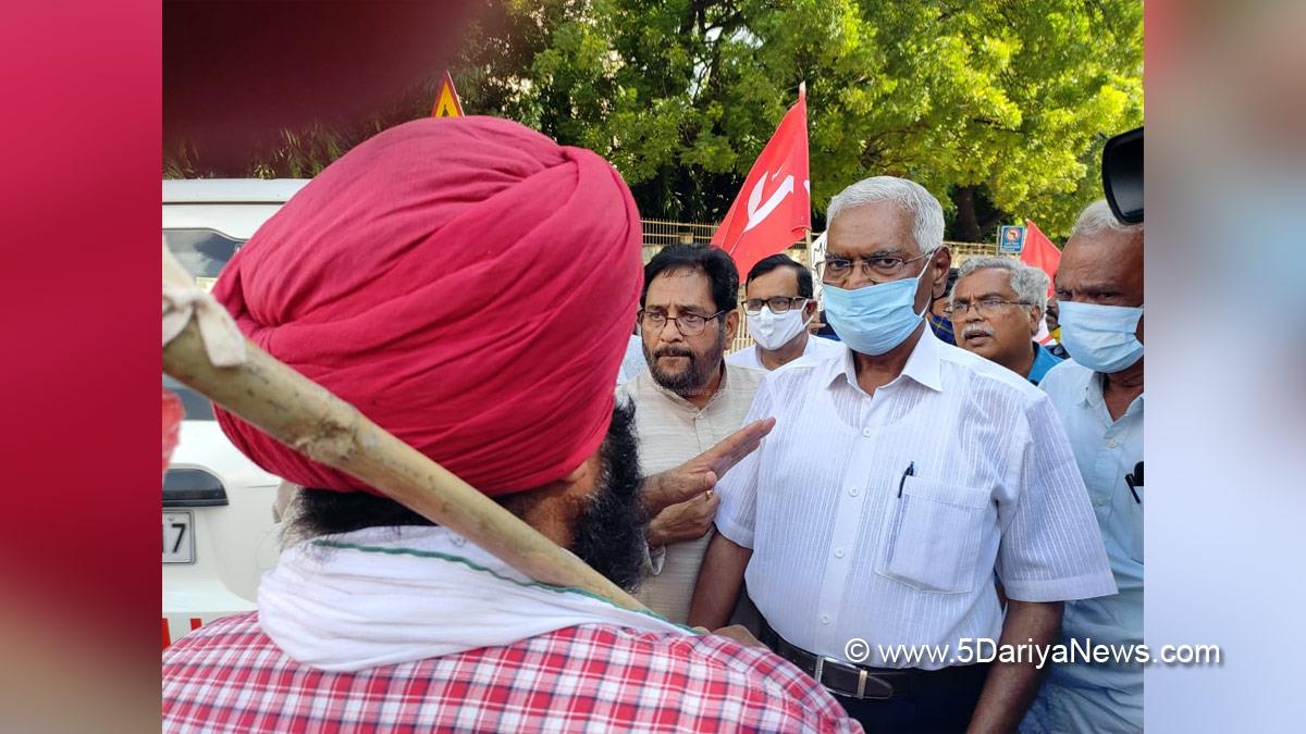 Protest, Agitation, Demonstration, Lakhimpur incident, Lakhimpur Kheri News, Lakhimpur Kheri, Lakhimpur Kheri incident, Uttar Pradesh, Communist Party of India, CPI