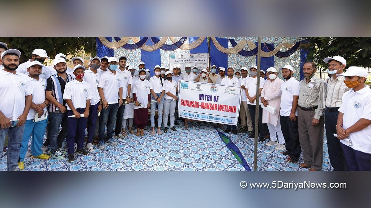 Suresh Kumar Gupta, Azadi Ka Amrut Mahotsav, Jammu, Surinsar lake, Mansar lake