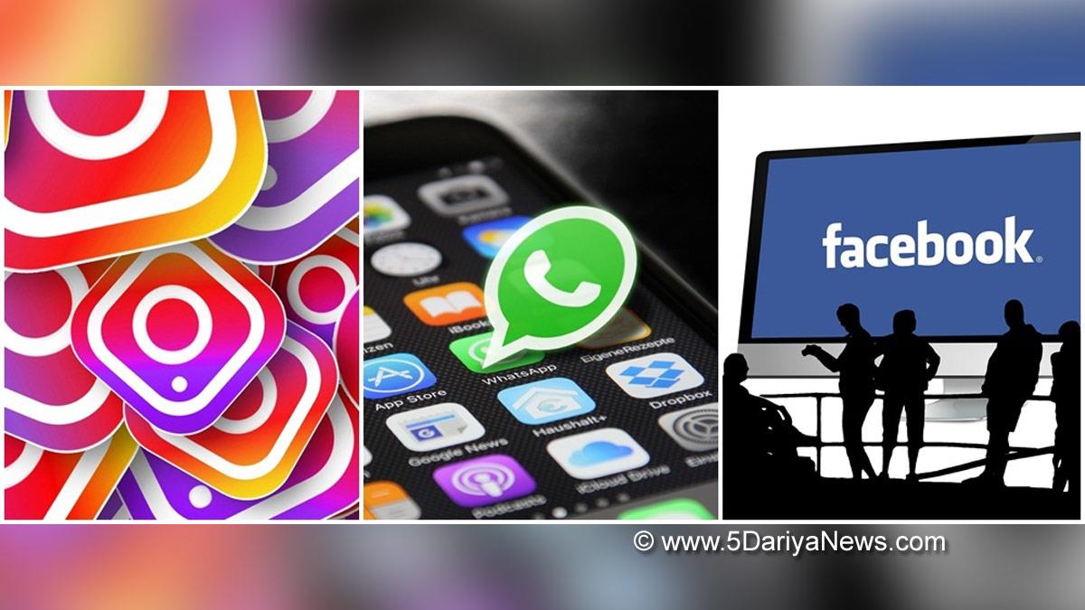 Facebook, WhatsApp, Instagram, Messenger