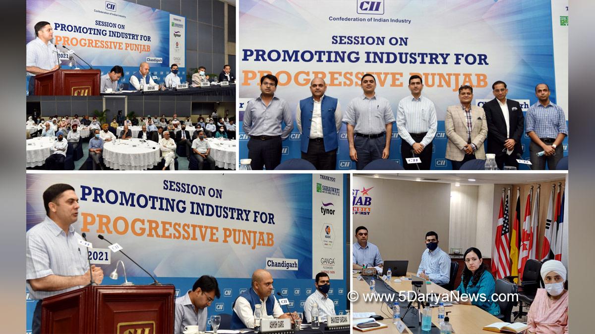Punjab Admin, Progressive Punjab Investors Summit, Tejveer Singh, Rajat Agarwal, Confederation of Indian Industrialists