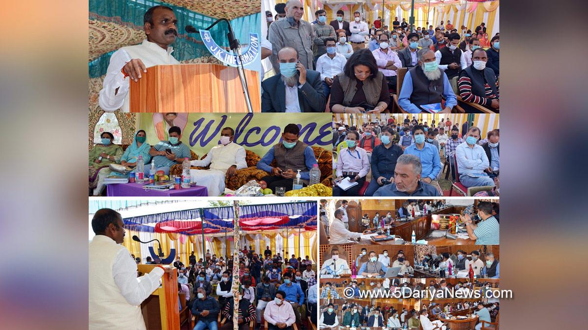 Dr. Loganathan Murugan, Dr Loganathan Murugan, BJP, Bharatiya Janata Party, DDC Shopian, District Development Commissioner Shopian, Sachin Kumar Vaishya, Shopian, Kashmir, Jammu And Kashmir, Jammu & Kashmir