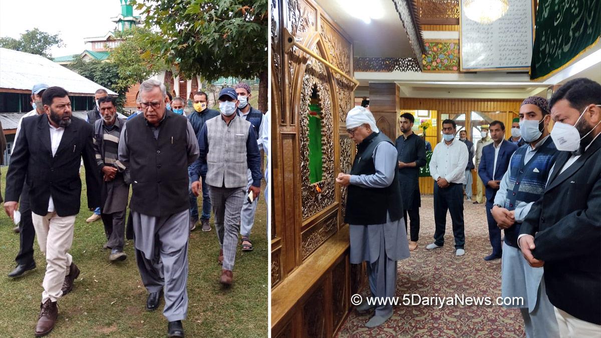 Farooq Ahmad Khan, Advisor, Advisor to Lieutenant Governor, Jammu, Kashmir, Jammu And Kashmir, Jammu & Kashmir, Baba Reshi, Tangmarg
