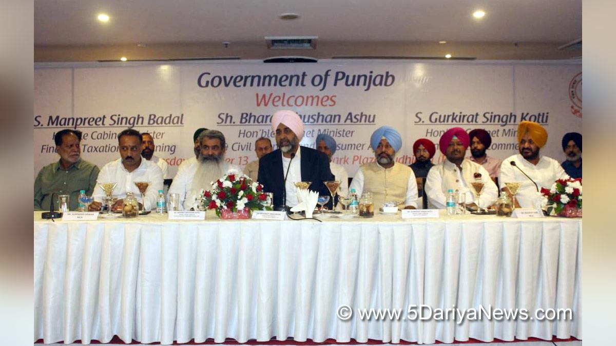 Manpreet Singh Badal, Punjab Pradesh Congress Committee, Congress, Punjab Congress, Bathinda, Punjab, Government of Punjab, Punjab Government, Bharat Bhushan Ashu, Gurkirat Singh Kotli, Raman Balasubramanian, Sanjay Talwar, Kuldeep Singh Vaid