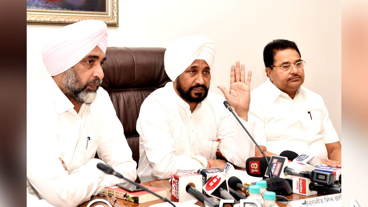 Charanjit Singh Channi, Punjab Pradesh Congress Committee, Congress, Punjab Congress, Government of Punjab, Punjab Government, Punjab, Chief Minister Of Punjab, Manpreet Singh Badal, O P Soni, Om Parkash Soni
