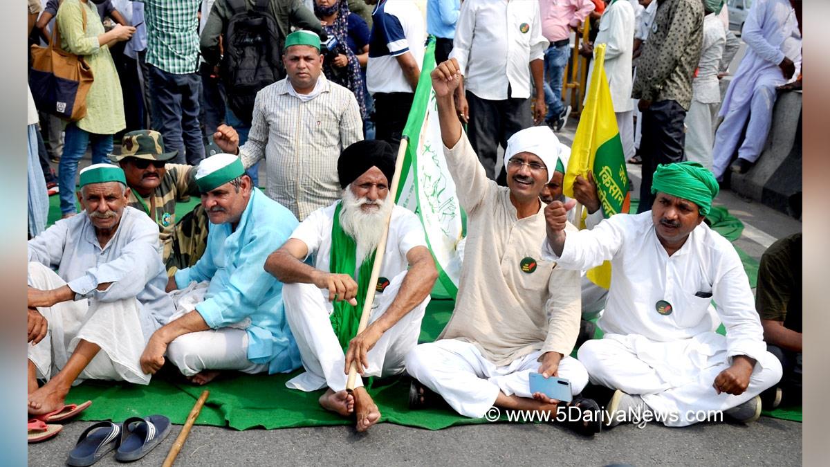 Protest, Agitation, Demonstration, #FarmersProtest, Farmers Protest, Bharatiya Kisan Union, Farmer Protest, #FarmerProtest, Samyukt Kisan Morcha, Rakesh Tikait, Karnal