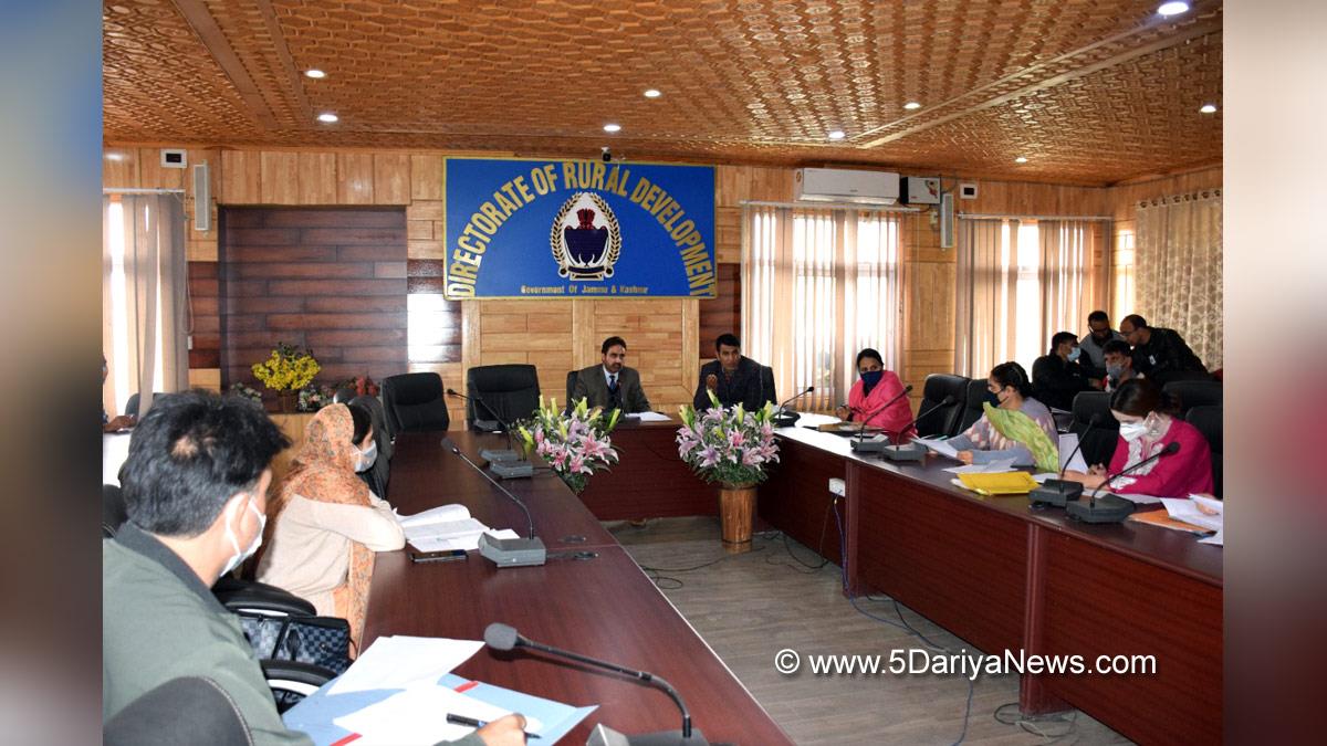 Director Rural Development Kashmir, Tariq Ahmad Zargar, Srinagar, Kashmir, Jammu And Kashmir, Jammu & Kashmir, MGNREGA