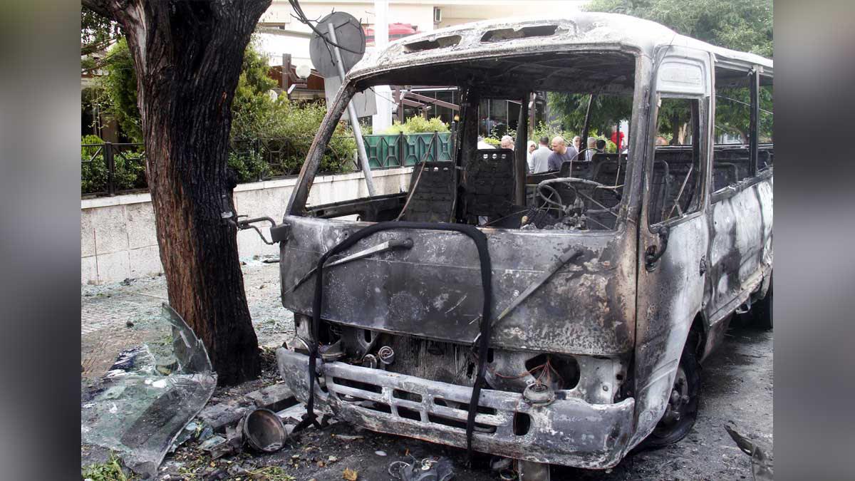 Crime News World, Damascus, Bus explosion, Bomb Attack