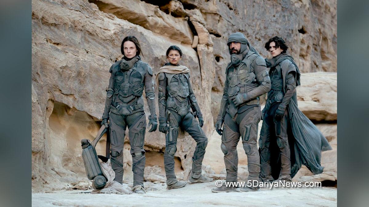 Review, Dune, Denis Villeneuve, Timothee Chalamet, Rebecca Ferguson, Oscar Isaac, Josh Brolin, Stellan Skarsgard, Dave Bautista, Stephen Mckinley Henderson, Zendaya, Chang Chen, David Dastmalchian, Sharon Duncan-Brewster, Charlotte Rampling, Jason Momoa, Javier Bardem, Babs Olusankokum, Golda Rosheuvel, Benjamin Clementine
