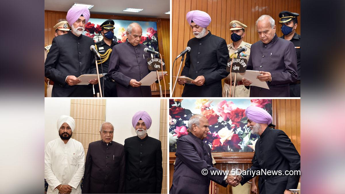 Banwarilal Purohit, Governor of Punjab, Punjab Governor, Punjab Raj Bhavan, Charanjit Singh Channi, Punjab Pradesh Congress Committee, Congress, Punjab Congress, Government of Punjab, Punjab Government, Punjab, Chief Minister Of Punjab