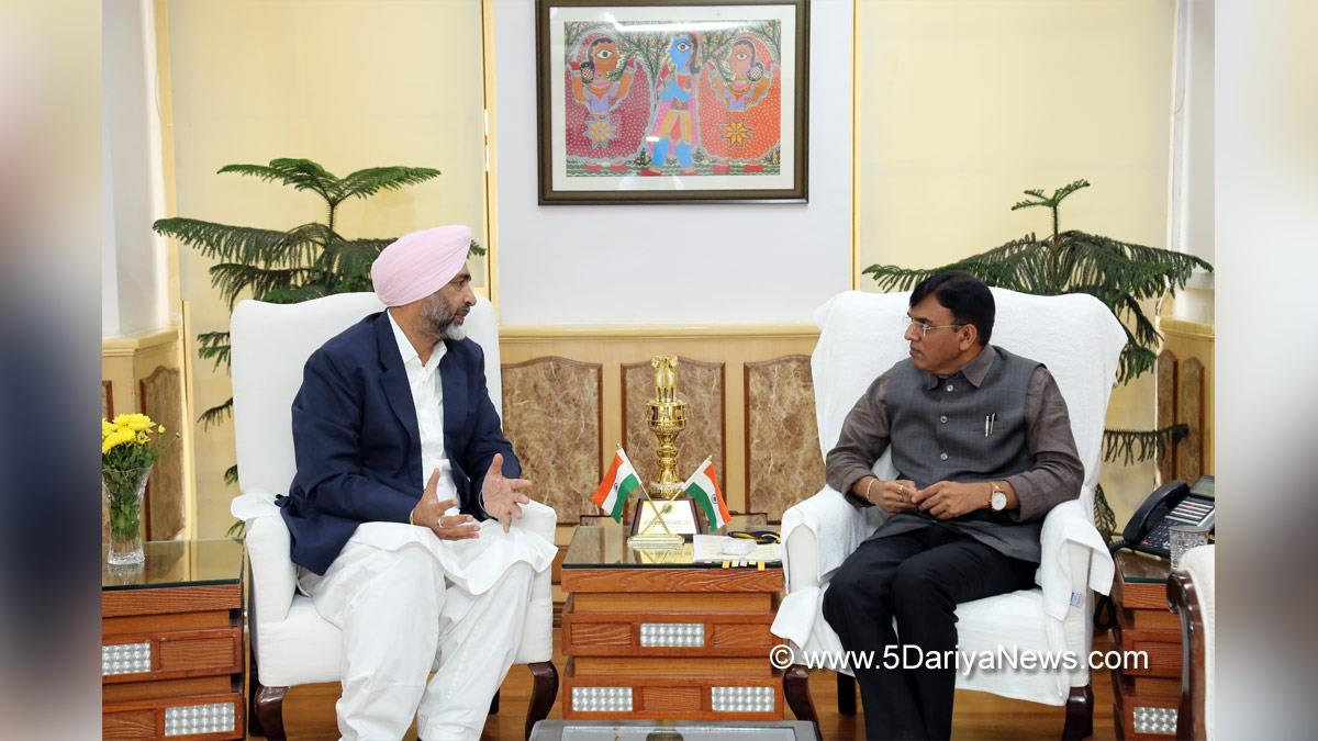 Manpreet Singh Badal, Congress, Punjab Congress, Bathinda, Punjab, Government of Punjab, Punjab Government, Mansukh Mandaviya, Chemicals, Fertilizers, Pharmaceuticals, Indian Institutes of Science Education and Research, IISER, National Institute of Pharmaceutical Education and Research, NIPER
