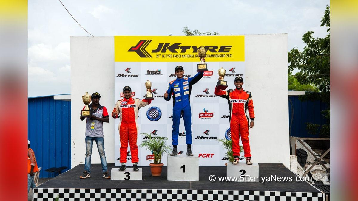 Sports News, Coimbatore, Sohil Shah, Ruhaan Alva, 24th JK Tyre FMSCI National Racing Championship