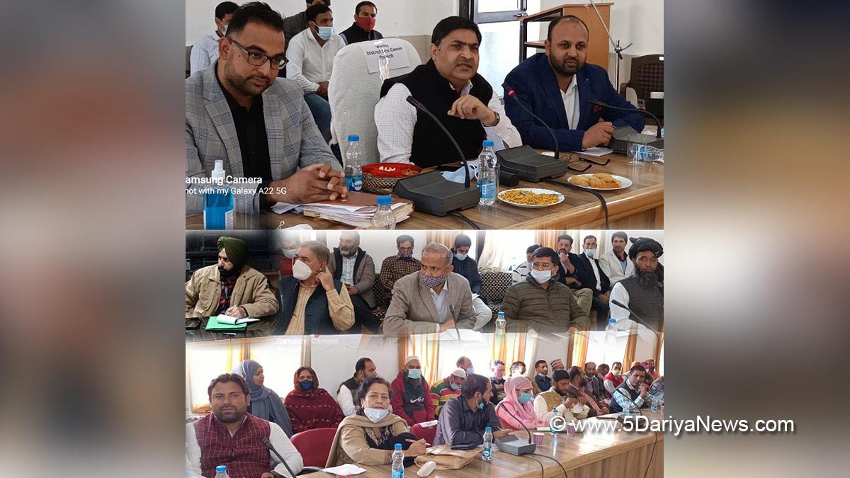 Deputy Commissioner Poonch, Inder Jeet, Poonch,  Kashmir, Jammu And Kashmir, Jammu & Kashmir, Block Diwas, Youm-e-Block, Mega Block Diwas, Weekly Block Diwas