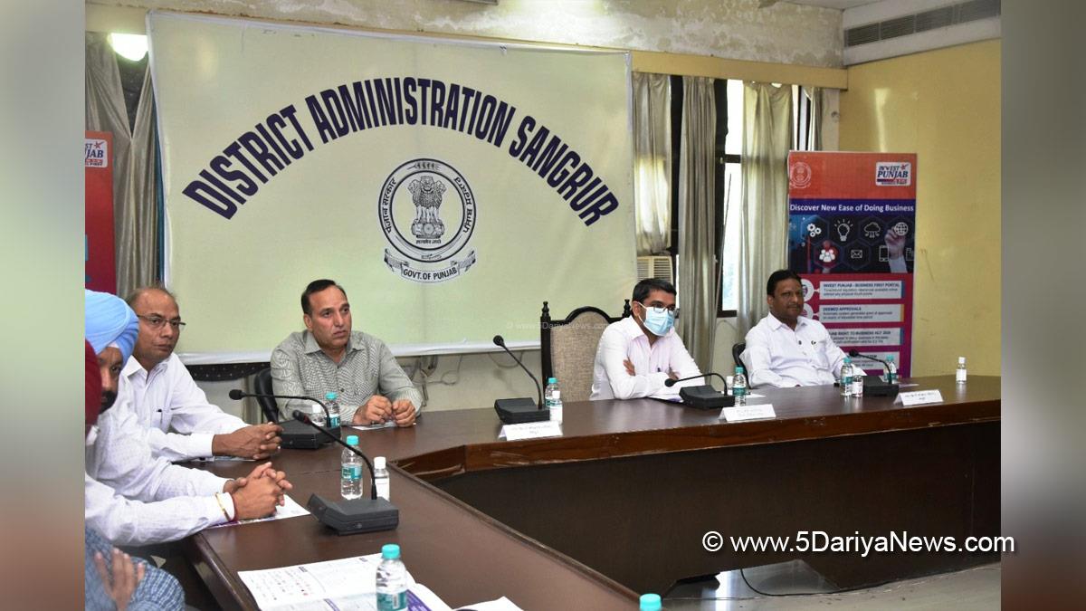 DC Sangrur, Deputy Commissioner Sangrur, Ramvir, Sangrur