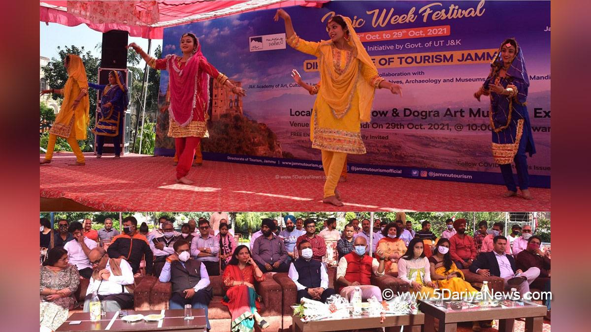 Tourism, Directorate of Tourism Jammu, Iconic week festival, Iconic week, Jammu, Kashmir, Jammu And Kashmir, Jammu & Kashmir, Maharaja Hari Singh Park, Chander Mohan Gupta