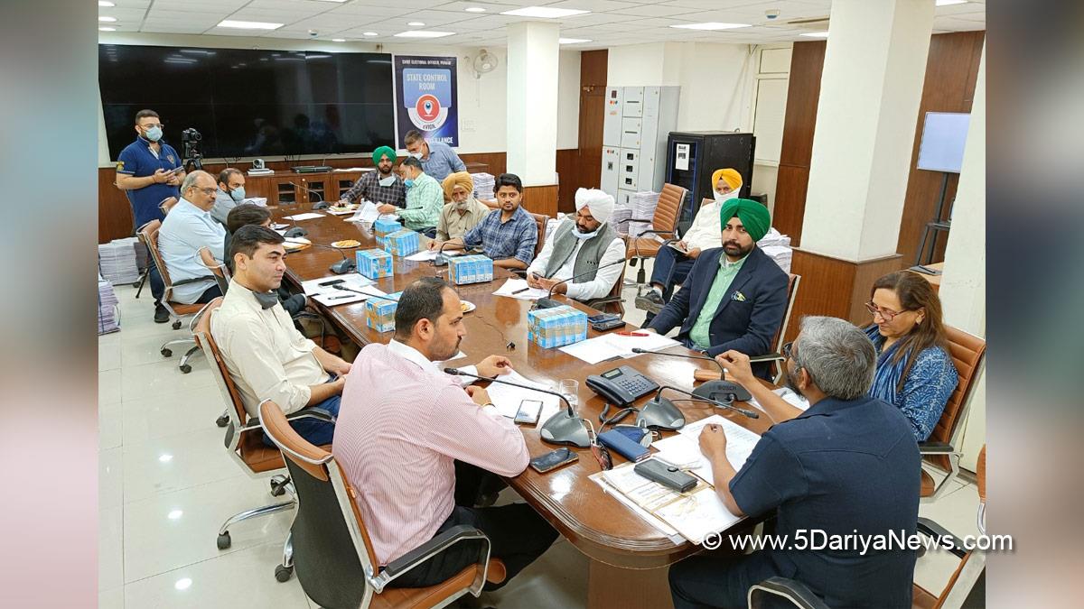 Chief Electoral Officer, Dr. S. Karuna Raju, CEO Punjab, Madhvi Katria