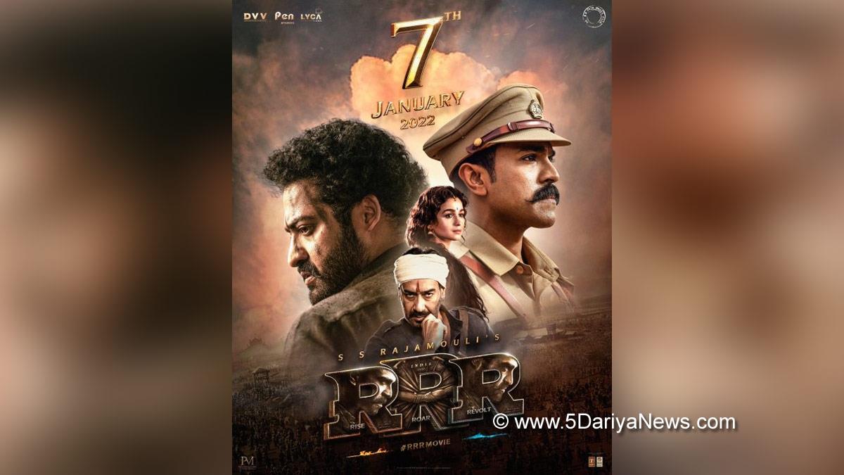 Tollywood, Entertainment, Actor, Actress, Cinema, Movie, Telugu Films, RRR, Jr NTR, Komaram Bheem, Ram Charan plays, Alluri Sita Rama Raju, Ajay Devgn, Alia Bhatt
