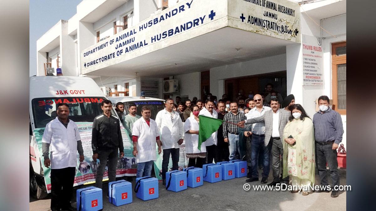 National Animal Disease Control Programme, Dr Matloob Ahmad Tak, Department of Animal Husbandry Jammu, Jammu, Kashmir, Jammu And Kashmir, Jammu & Kashmir