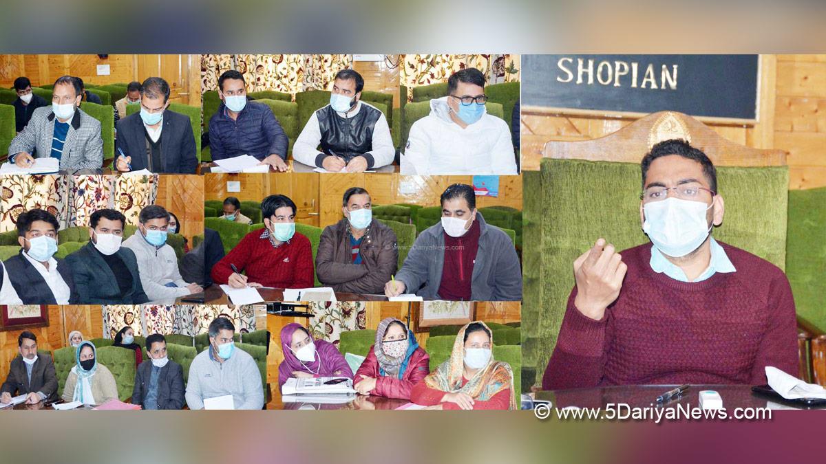 DDC Shopian, District Development Commissioner Shopian, Sachin Kumar Vaishya, Shopian, Kashmir, Jammu And Kashmir, Jammu & Kashmir