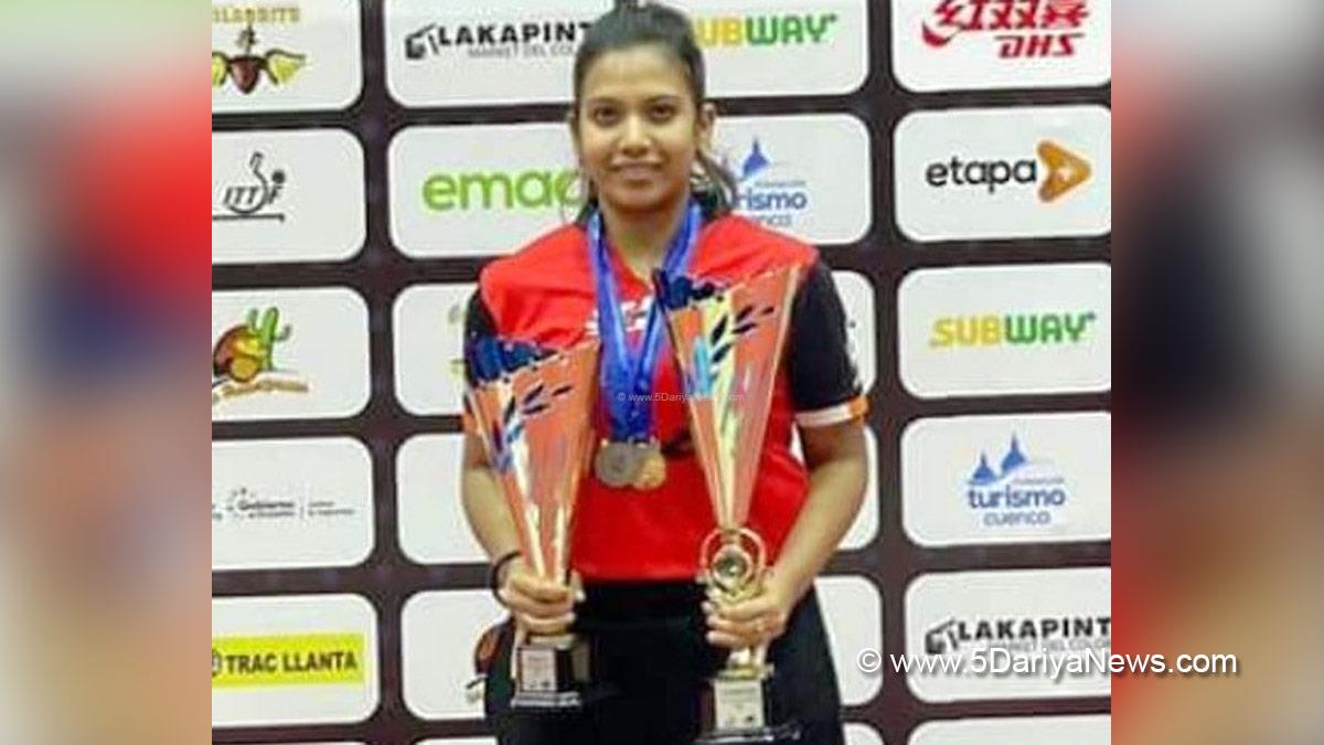 Sports News, Reeth Tennison, Manush Shah, ITTF Ecuador International Open 2021, Tebal Tenis