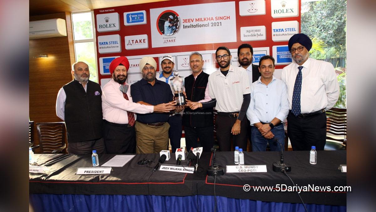 Sports News, Gaganjeet Bhullar, Shiv Kapur, Ajeetesh Sandhu, Jyoti Randhawa, Karandeep Kochhar, Jeev Milkha Singh Invitational golf tournament, Golf