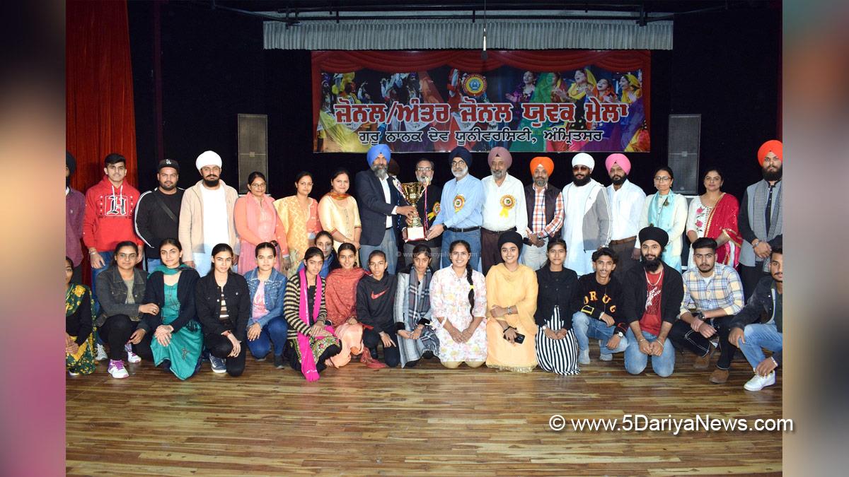 Guru Nanak Dev University, Amritsar, Guru Nanak Dev University Amritsar, Prof. Jaspal Singh Sandhu, GNDU