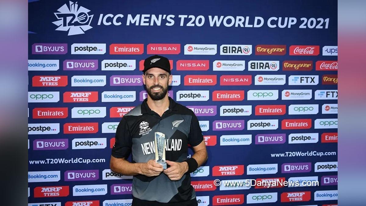 T20 World Cup, T20WC, Sports News, Cricket, Cricketer, Player, Bowler, Batsman, #T20WorldCup, #T20WC, Abu Dhabi, New Zealand, England, Daryl Mitchell, Jimmy Neesham