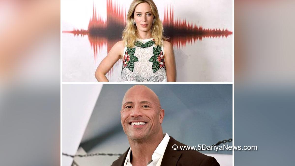 Hollywood, Los Angeles, Actress, Heroine, Dwayne Johnson, Emily Blunt, The Rock, Jungle Cruise