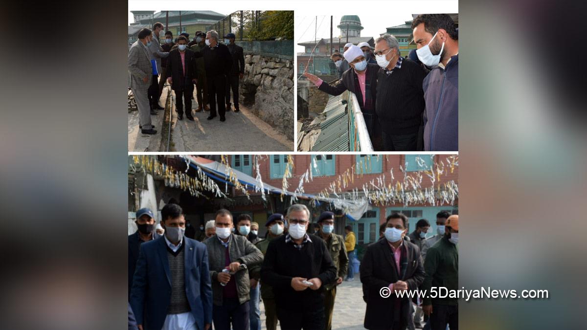 Farooq Ahmad Khan, Advisor, Advisor to Lieutenant Governor, Jammu, Kashmir, Jammu And Kashmir, Jammu & Kashmir, Aishmuqam Shrine, Anantnag, Ziyarat Shareef Sakhi Zain Ud Din Wali