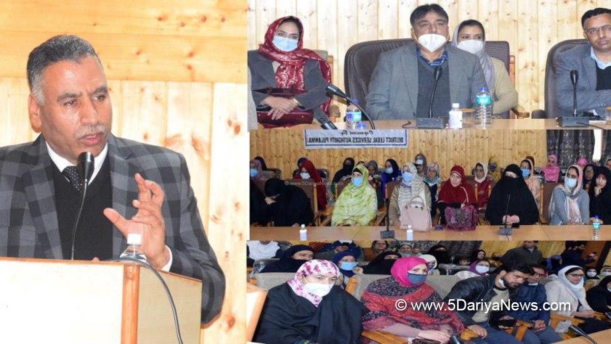 Deputy Commissioner Pulwama, Baseer ul Haq Chowdary, Pulwama, Kashmir, Jammu And Kashmir, Jammu & Kashmir, NALSA, JKLSA