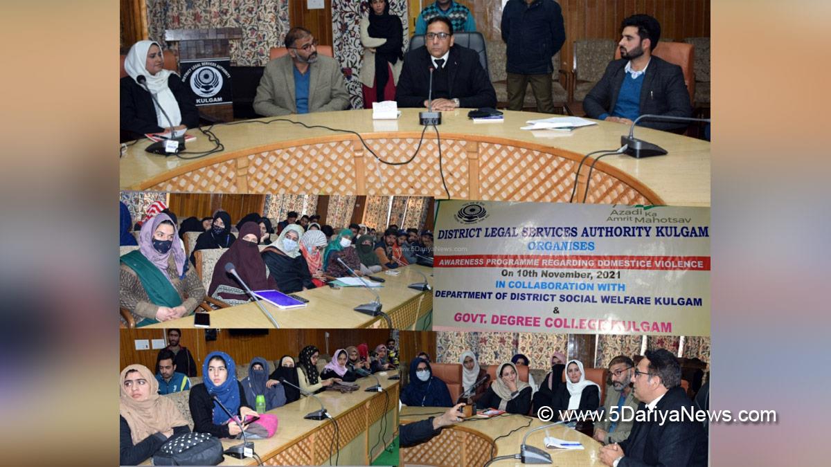 District Legal Services Authority, Kulgam, Tahir Khurshid Raina, Kashmir, Jammu And Kashmir, Jammu & Kashmir