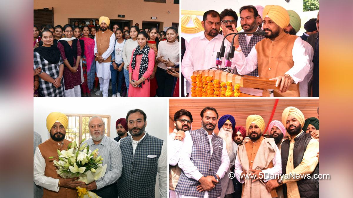 Charanjit Singh Channi, Punjab Pradesh Congress Committee, Congress, Punjab Congress, Government of Punjab, Punjab Government, Punjab, Chief Minister Of Punjab, Kurali, SBS Khalsa College Padiala, Padiala