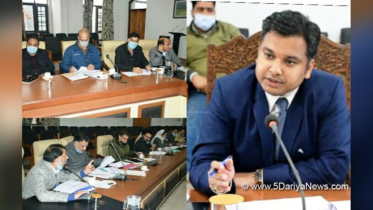 DDC Anantnag, Deputy Commissioner, Dr Piyush Singla, Anantnag, Dr Piyush Singla, Kashmir, Jammu And Kashmir, Jammu & Kashmir