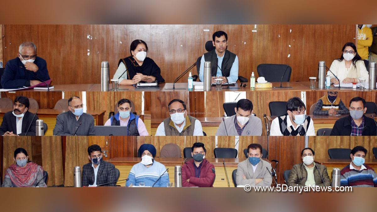 JK Admin, DDC Udhampur, District Development Commissioner Udhampur, Indu Kanwal Chib, Udhampur, Kashmir, Jammu And Kashmir, Jammu & Kashmir, Vijay Kumar Bidhuri, SVAMITVA, Aapki Zameen Aapki Nigrani, Digital India Land Records Modernisation Programme, Land Records Information System, DILRM