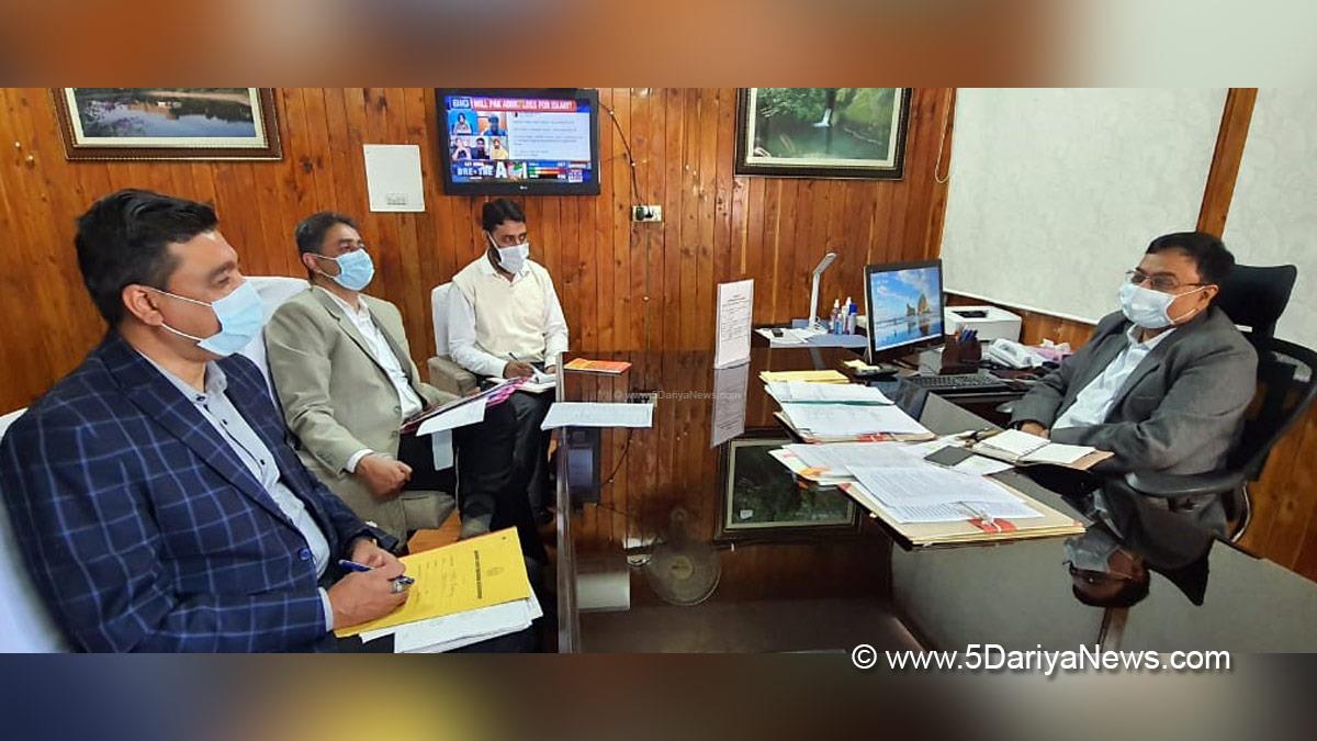 Manoj Kumar Dwivedi, Commissioner Secretary Industries & Commerce Department, Srinagar, Jammu, Kashmir, Jammu And Kashmir, Jammu & Kashmir