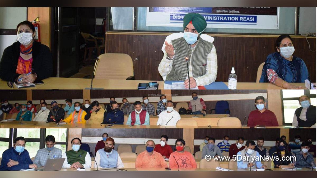 Deputy Commissioner Reasi, Charandeep Singh, Kashmir, Jammu And Kashmir, Jammu & Kashmir, Reasi, Aapki Zameen Aapki Nigrani, Digital India Land Records Modernisation Programme, Land Records Information System, DILRM