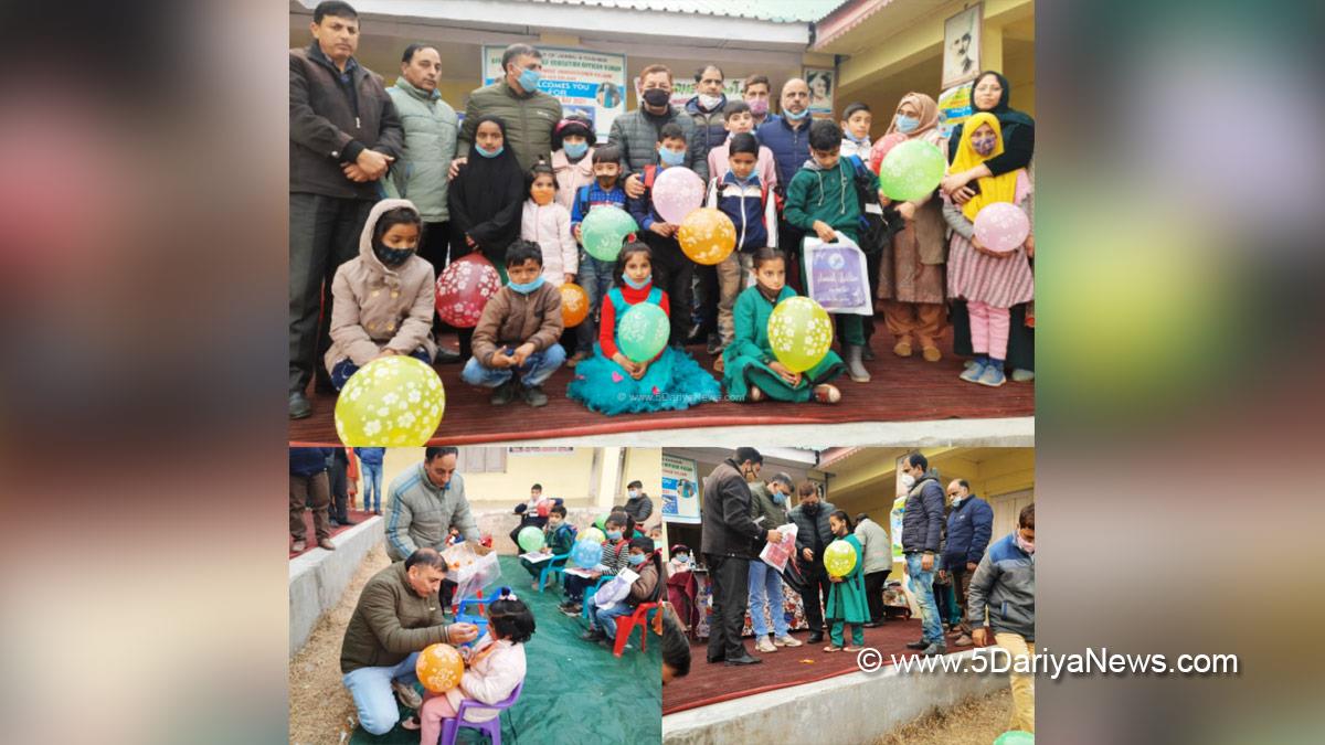 Deputy Commissioner Kulgam, Showkat Ahmad, Kulgam, Kashmir, Jammu And Kashmir, Jammu & Kashmir, Children’s Day