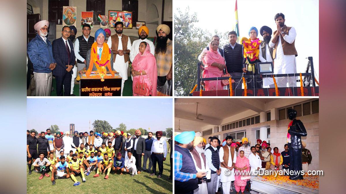 Amrinder Singh Raja Warring, Congress, Punjab Congress, Punjab Transport Minister, Transport Minister of Punjab, Amarinder Singh Raja Warring, Shaheed Kartar Singh Sarabha, Sarabha, Ludhiana, Captain Sandeep Singh Sandhu, Sandeep Singh Sandhu, Capt Sandeep Sandhu