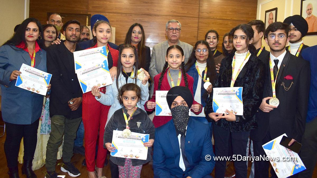 Farooq Ahmad Khan, Advisor, Advisor to Lieutenant Governor, Jammu, Kashmir, Jammu And Kashmir, Jammu & Kashmir, Harman Dance Institute, Mount Everest Dance Sports Championship, Nepal Dance Sports Association