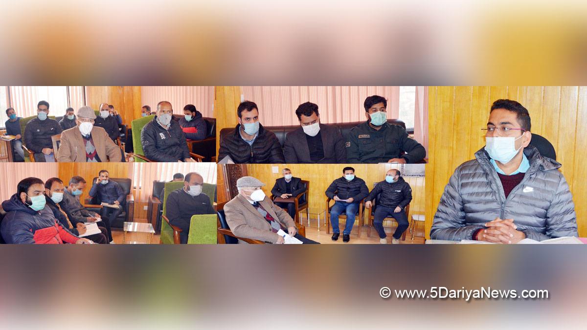 DDC Shopian, District Development Commissioner Shopian, Sachin Kumar Vaishya, Shopian, Kashmir, Jammu And Kashmir, Jammu & Kashmir, District Level Export Promotion Committee, DLEPC