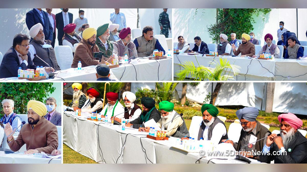 Charanjit Singh Channi, Punjab Pradesh Congress Committee, Congress, Punjab Congress, Government of Punjab, Punjab Government, Punjab, Chief Minister Of Punjab, Sanyukt Kisan Morcha, Balbir Singh Rajewal, PUNSEED
