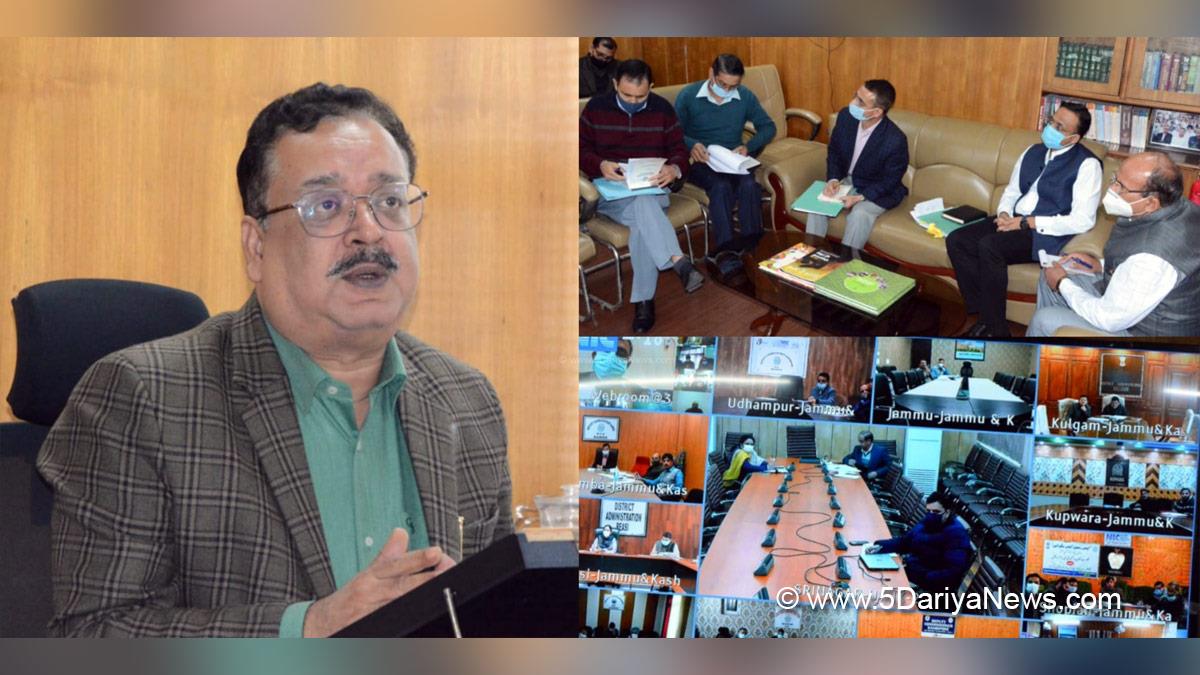 Navin Kumar Choudhary, Agriculture Production and Farmers Welfare Department, Jammu, Kashmir, Jammu And Kashmir, Jammu & Kashmir