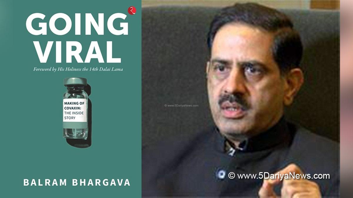 Book, Balram Bhargava, Director General of the Indian Council for Medical Research, ICMR