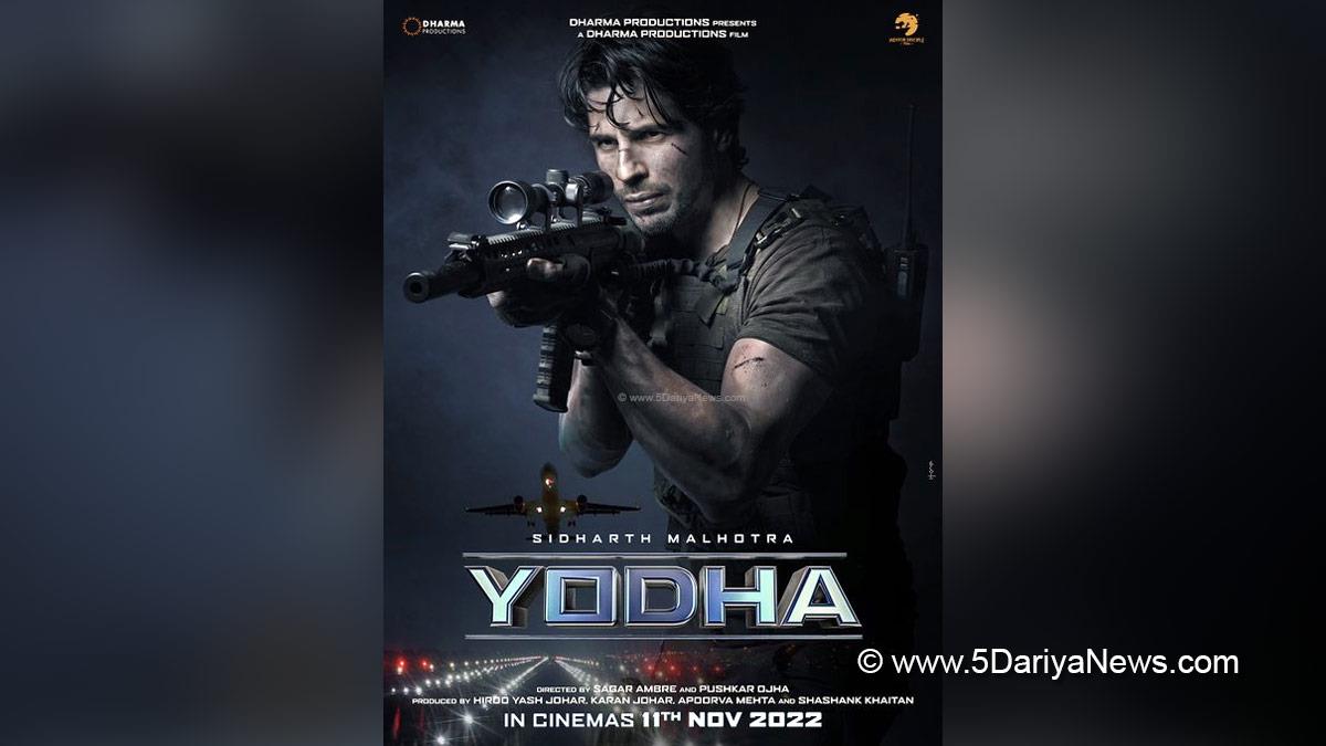 Siddharth Malhotra, Bollywood, Entertainment, Mumbai, Actor, Cinema, Hindi Films, Movie, Mumbai News, Yodha